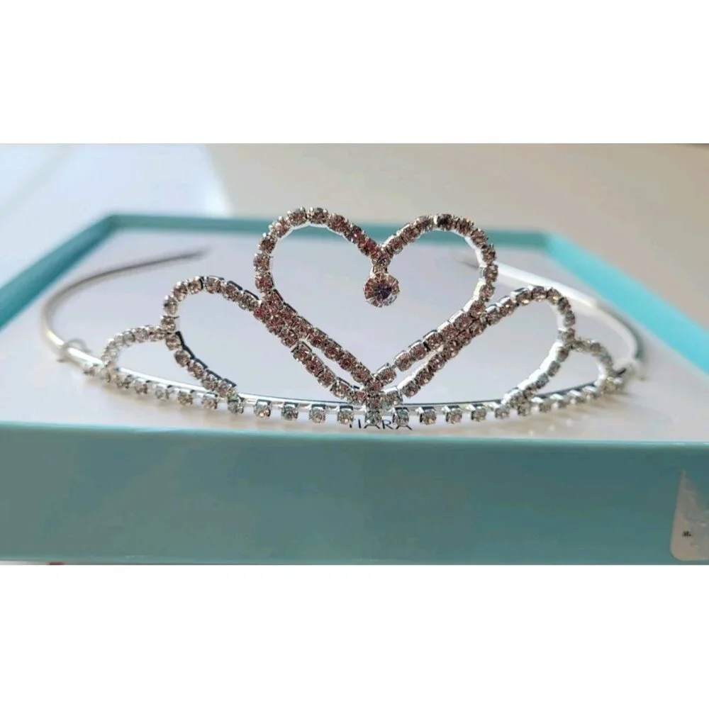 Princess Dress up Accessories Princess Crown Tiara for Little Girls, Toddler Tia